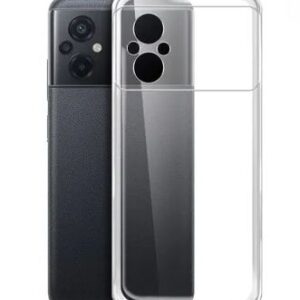 Back panel cover Evelatus Xiaomi Poco M5 Clear Silicone Case 1.5mm TPU Transparent