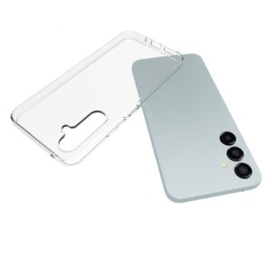 Nugarėlės dėklai Evelatus Samsung Galaxy S23 Plus Clear Silicone Case 1.5mm TPU Transparent