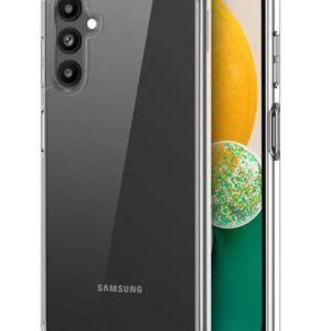 Back panel cover Evelatus Samsung Galaxy A14 Clear Silicone Case 1.5mm TPU Transparent