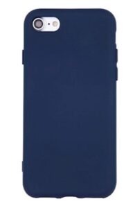 Nugarėlės dėklai iLike Apple iPhone X / XS Silicon case Dark Blue