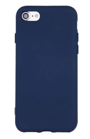 Back panel cover iLike Apple iPhone X / XS Silicon case Dark Blue