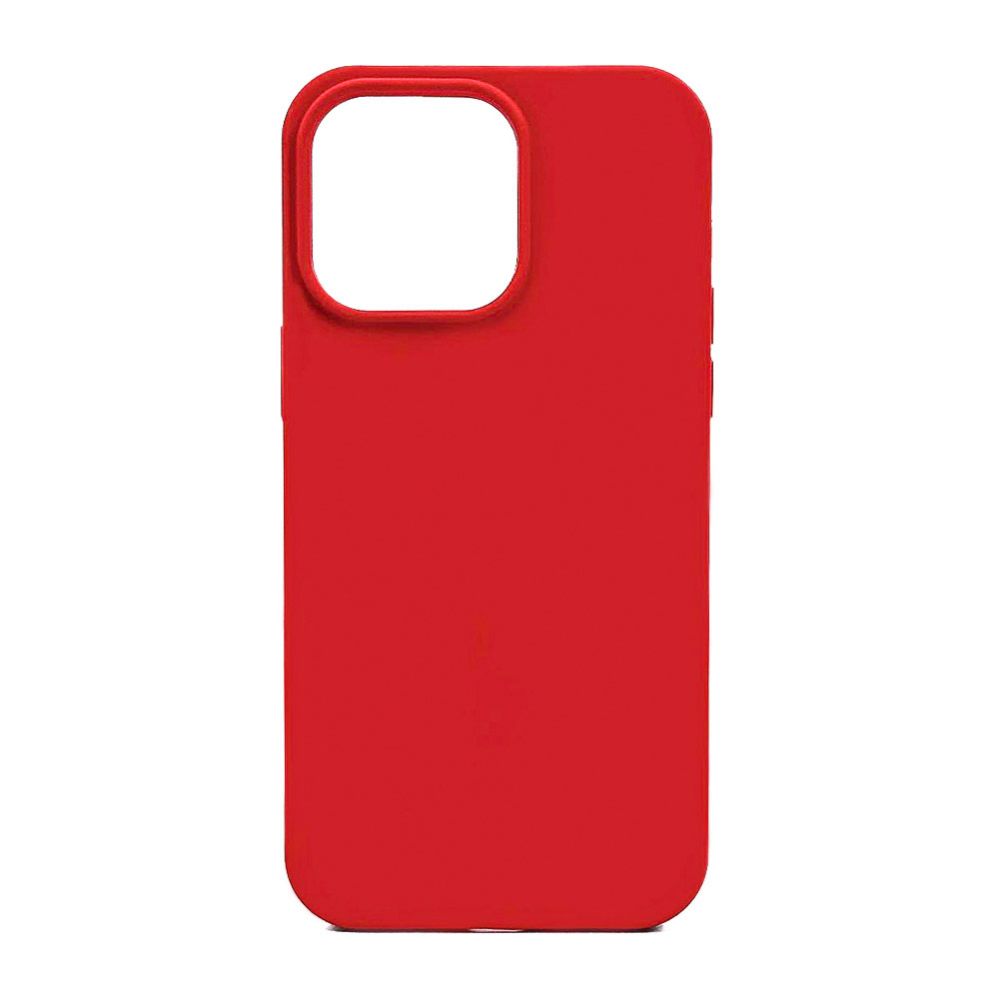 Back panel cover Evelatus Apple iPhone 14 Pro Max 6.7 Premium Soft Touch Silicone Red
