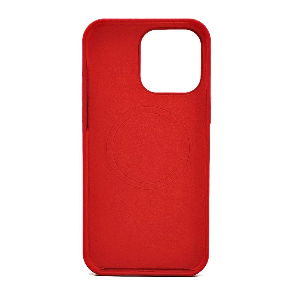 Back panel cover Evelatus Apple iPhone 14 Pro Max 6.7 Premium Soft Touch Silicone Red