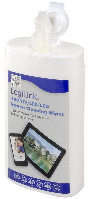 Kontoritarbed Logilink Special cleaning cloths for TFT and LCD cleaner