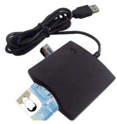 Converter Transcend SMART CARD READER USB PC/SC Black