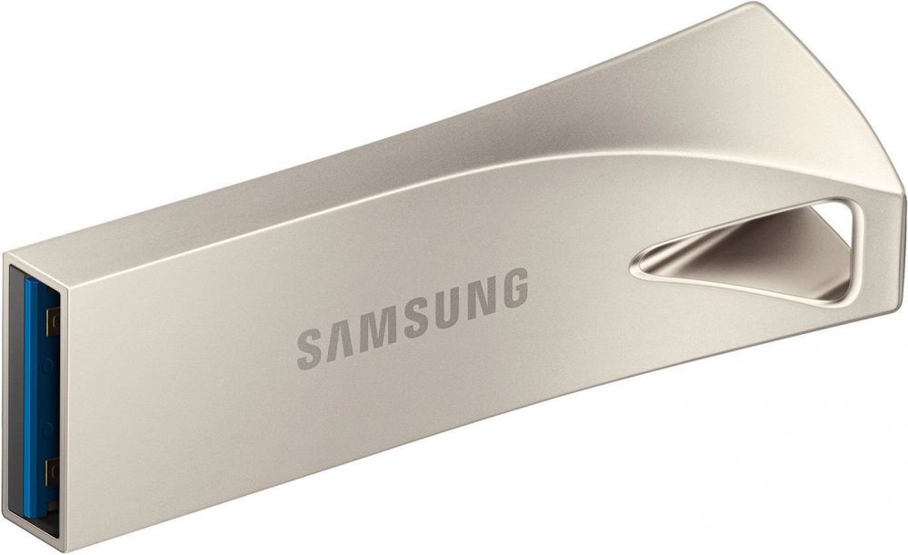 Mälupulk Samsung Samsung BAR Plus MUF-128BE3/APC 128 GB, USB 3.1, Silver