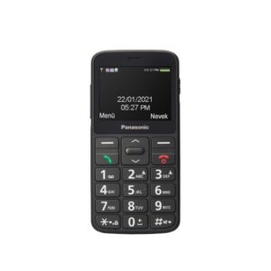 Cell phone Panasonic  KX-TU160 Easy Use Mobile Phone Black, 2.4 ", TFT-LCD, 240 x 320, USB version USB-C, Built-in camera, Main camera 0.3 MP, 32 GB
