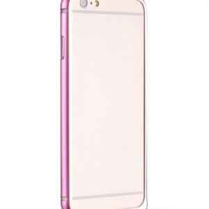 Tagakaaned Apple  Apple iPhone 6 / 6S  Blade Series Hippocampal Buckle Metal Bumper HI-T025 Pink