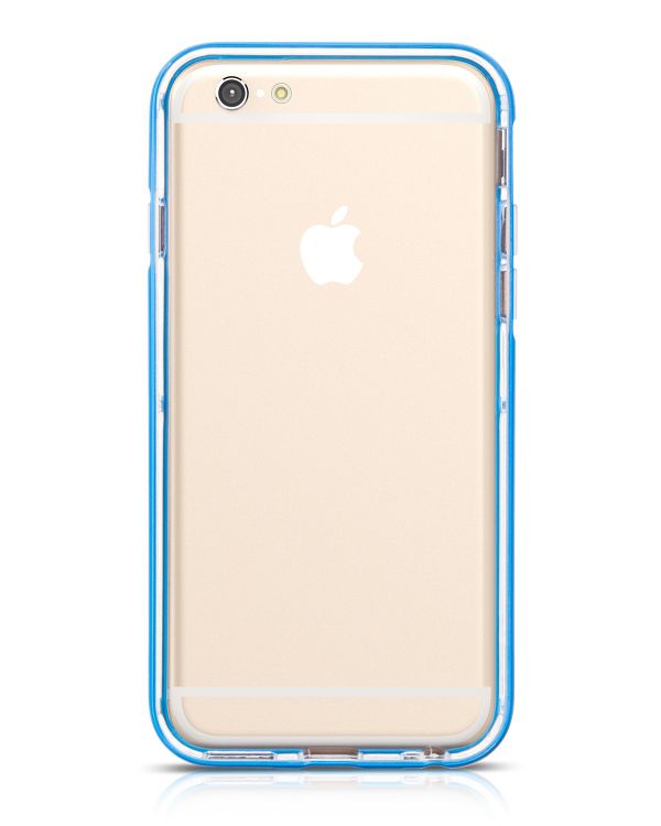 Back panel cover Hoco Apple iPhone 6 Steal series PC+TPU Blue
