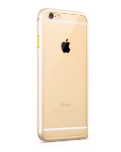 Aizmugurējais vāciņš Apple  Apple iPhone 6 / 6s  Blade Series Aluminium Bumper HI-T022 Gold