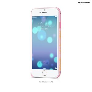 Aizmugurējais vāciņš Hoco Apple Apple iPhone 6 / 6S Good fortune bumper HI-T027 pink