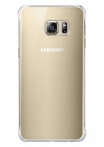 Nugarėlės dėklai Samsung  Glossy cover for Galaxy S6 Edge + (G928) EF-QG928MFEGWW Gold