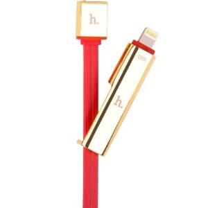 Cable Hoco Universal UPL14 Lipstick series charging cable to in one (apple with micro usb) sarkans