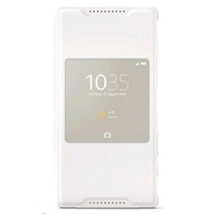 Knygos tipo dėklas dėklai Sony  Style-UP Cover for XPERIA Z5 E5823 SCR 44 White