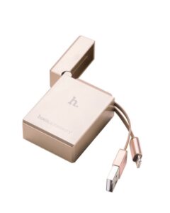 Kabelis Hoco  Apple Lighter UPL17 Gold