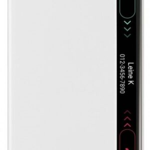 Atveramie maciņi LG  K10 Quick Window Case CFV-150 white