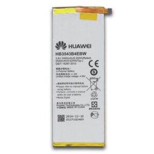 Akumuliatorius Huawei  HB3543B4EBW 2460mAh P7 Bulk