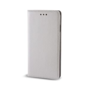 Knygos tipo dėklas dėklai GreenGo LG LG K8 K350N Smart Magnet silver