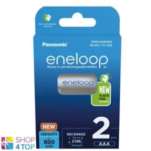 Other Computer Accessory Panasonic  Rechargeable Batteries ENELOOP BK-4MCDE/2BE AAA, 800 mAh, 2 pc(s) 