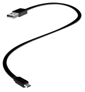 Kabelis iLike  micro USB cable 30cm Black