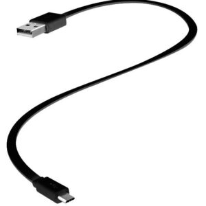 Kabelis iLike  micro USB cable 30cm Black