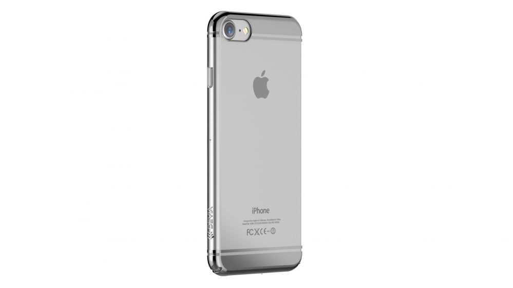 Back panel cover Devia Apple iPhone 7 Glimmer 2 Silver