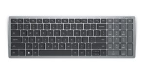 Computer keyboard Dell  Keyboard KB740 Wireless, US, 2.4 GHz, Bluetooth 5.0, Titan Gray 