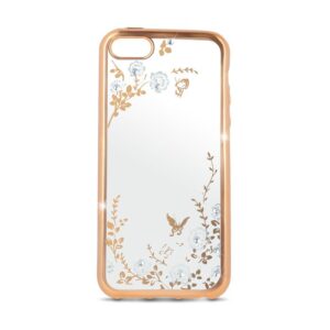 Aizmugurējais vāciņš Beeyo LG X Power Secret Garden TPU Gold