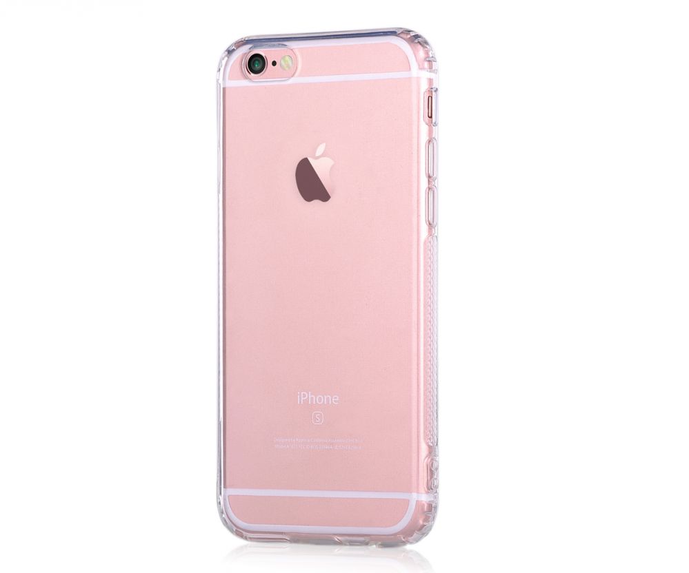 Nugarėlės dėklai Devia Apple iPhone 6/6s Shockproof case Transparent