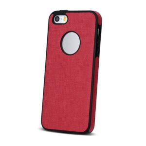 Nugarėlės dėklai GreenGo Huawei P8 Lite 2017/P9 lite 2017 Cloth TPU Case Red