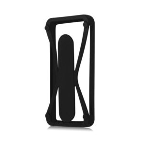 Maciņš universāla grāmata GreenGo Universal Case with kickstand 4,5-5,5'' Black