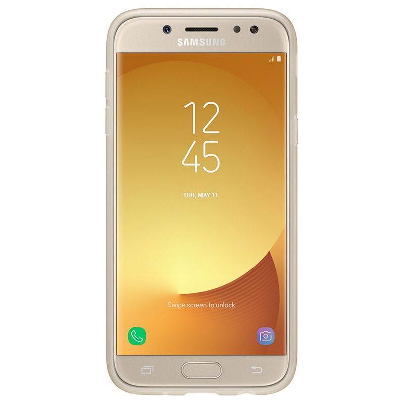 Tagakaaned Samsung Galaxy J3 2017 Jelly Cover EF-AJ330TFEG Gold