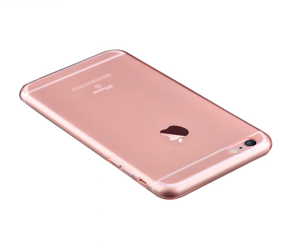 Back panel cover Devia Apple iPhone 6/6s Naked Transparent Rose Gold