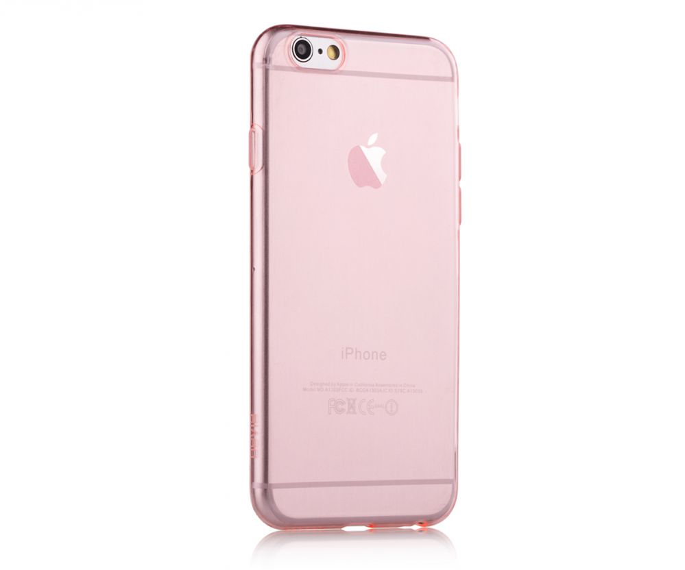Back panel cover Devia Apple iPhone 6/6s Naked Transparent Rose Gold