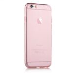 Back panel cover Devia Apple iPhone 6/6s Plus Naked case Rose Gold
