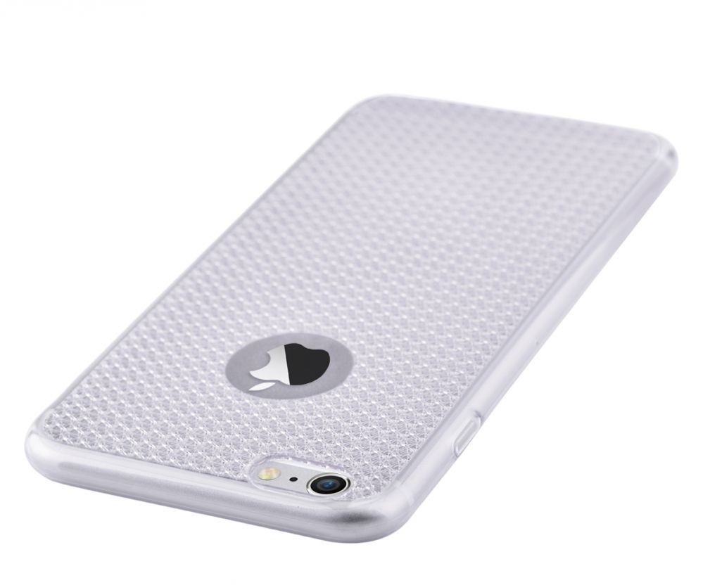 Back panel cover Devia Apple iPhone 6/6s Leo Diamond soft case Black