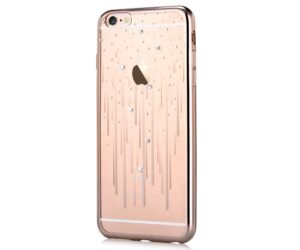 Tagakaaned Devia Apple iPhone 7 Plus / 8 Plus Crystal Meteor soft case Champagne Gold
