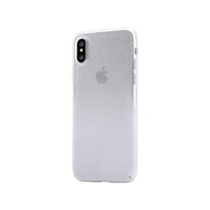 Back panel cover Devia Apple iPhone X Amber case White
