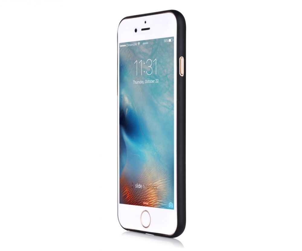 Back panel cover Devia Apple iPhone 7 / 8 Jelly Slim Case Black