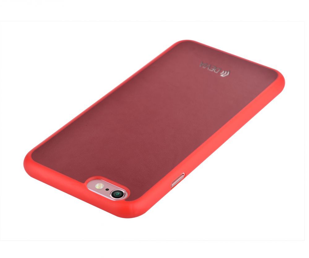 Back panel cover Devia Apple iPhone 7 Plus Jelly Slim Case Rose Red