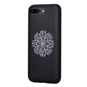 Aizmugurējais vāciņš Devia Apple iPhone 7 Plus/8 Plus Flower Embroidery Case Black