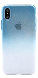 Aizmugurējais vāciņš Devia Apple iPhone X Amber case Blue