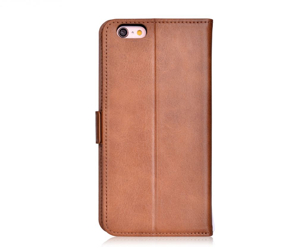 Kaaned - kaaned Devia Apple iPhone X Magic 2 in 1 case Brown