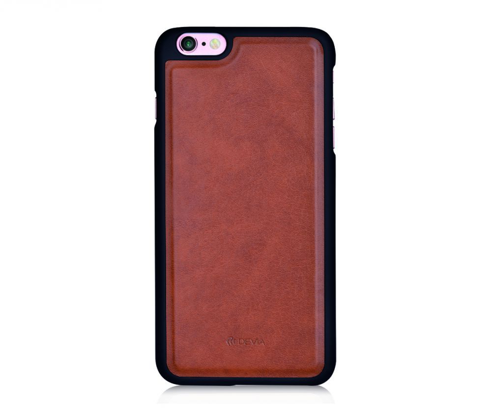 Kaaned - kaaned Devia Apple iPhone X Magic 2 in 1 case Brown