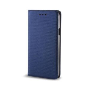 Knygos tipo dėklas dėklai GreenGo Apple iPhone X Smart Magnet Dark Blue