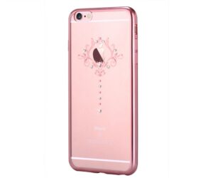 Back panel cover Devia Apple iPhone 7 Crystal Iris soft case Rose Gold
