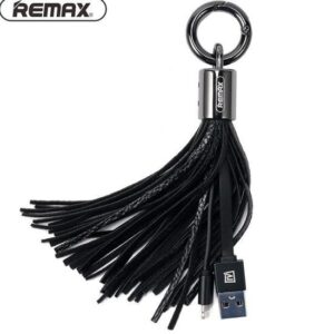 Kabelis Remax Universal Tassels Ring Cable for Micro Black