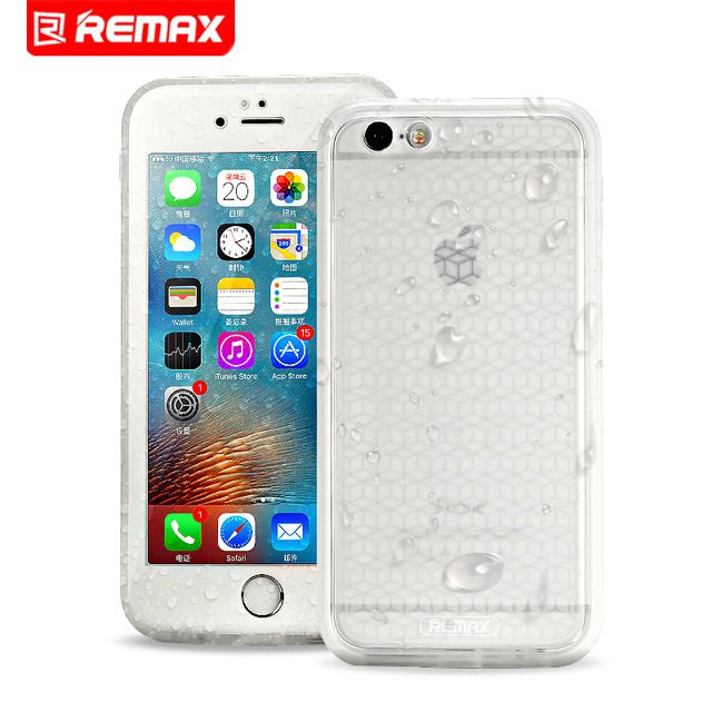 Back panel cover Remax Apple iPhone 7 Journey Phone Case Transparent