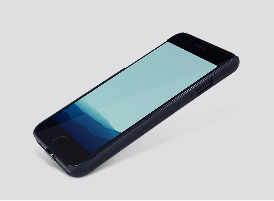 Back panel cover Nillkin Apple iPhone 7 / 8 Magic case (for wireless chargers) Black