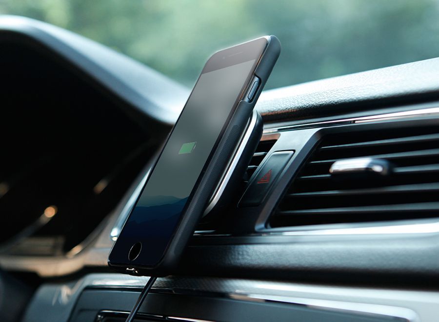 Back panel cover Nillkin Apple iPhone 7 / 8 Magic case (for wireless chargers) Black